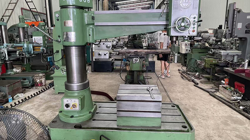 second-hand milling machine inspection