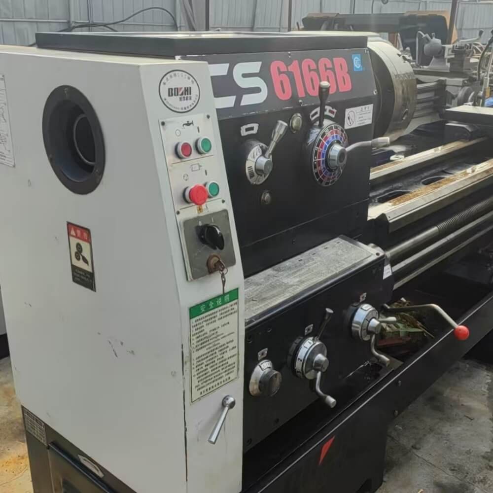Baoji 6166B Lathe (Max machining length 2000mm) - Image 2
