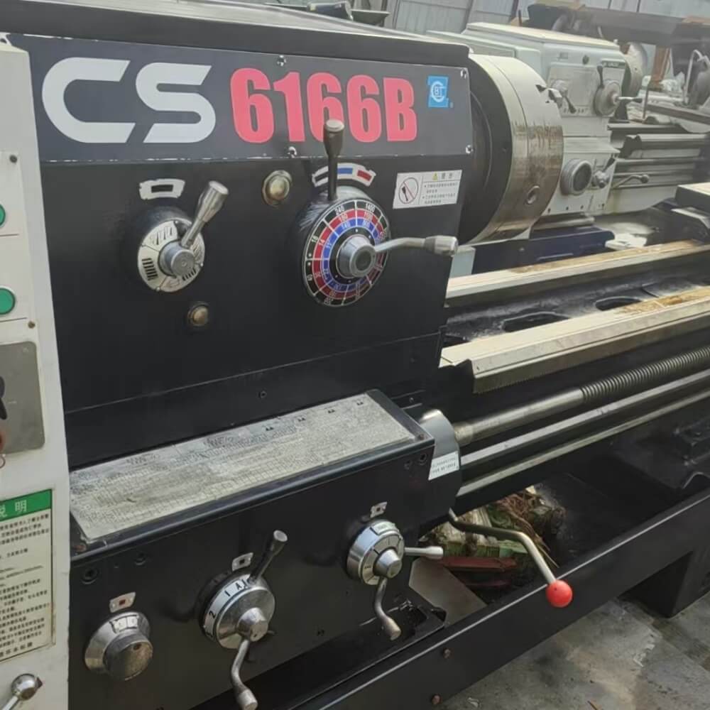 Baoji 6166B Lathe (Max machining length 2000mm)