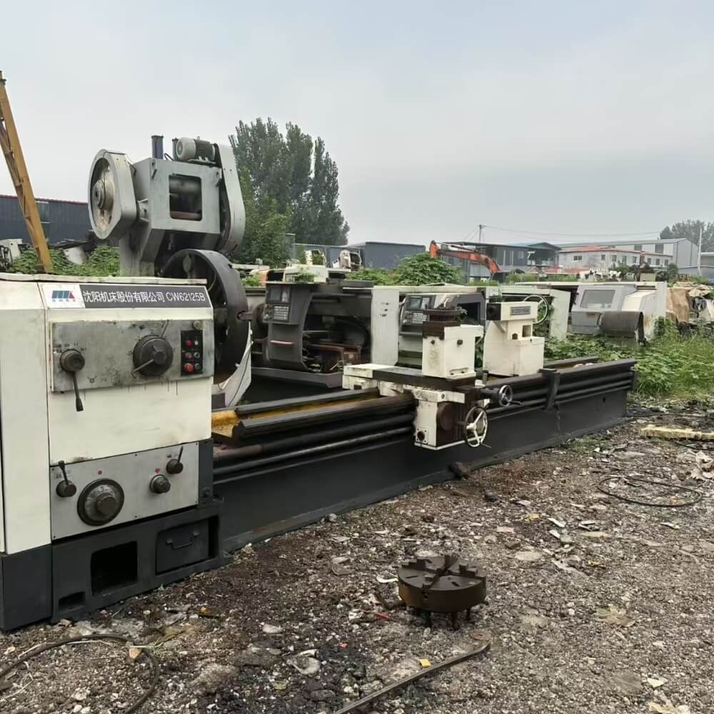 Shenyang CW62125B×5000mm Heavy-Duty Horizontal Lathe