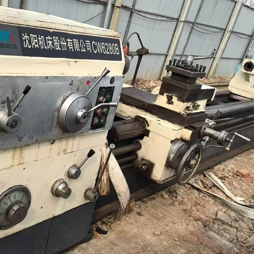 Shenyang CW6280B × 3000mm Used Gap Bed Lathe