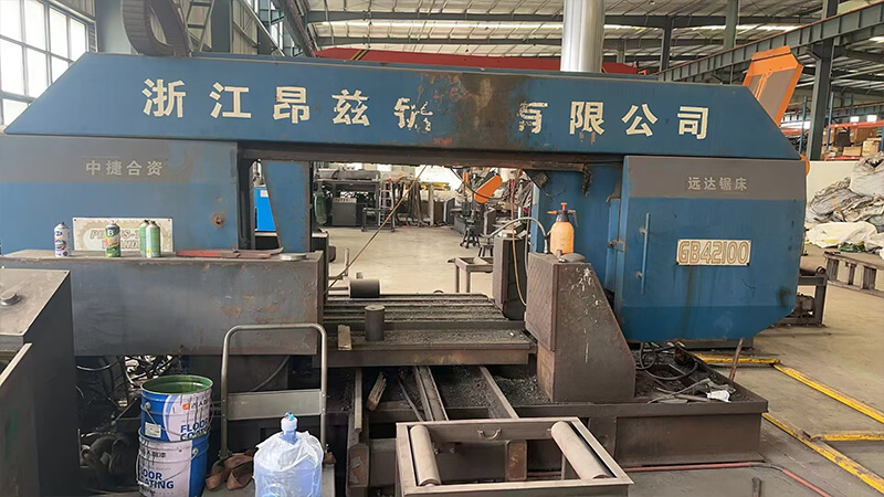 Second hand band sawing machine GB42100 - Image 4