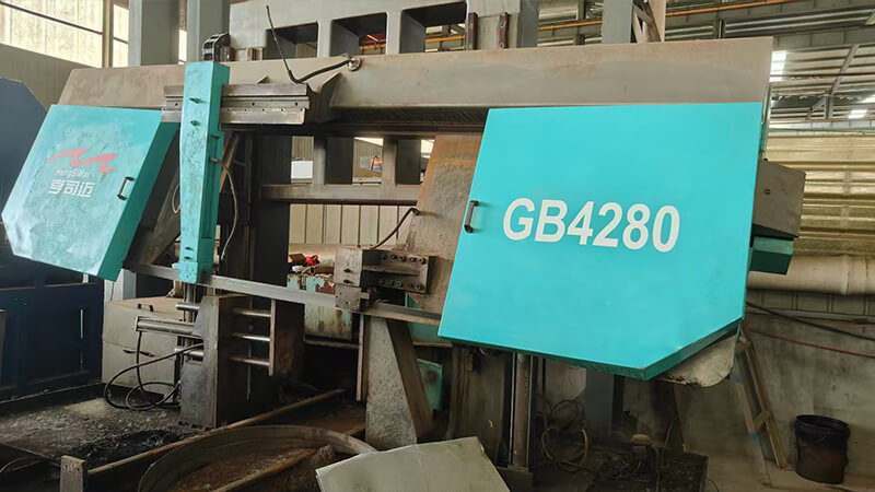 Second hand band sawing machine GB4280